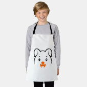 Tablier Chiot Mignon (Porté)