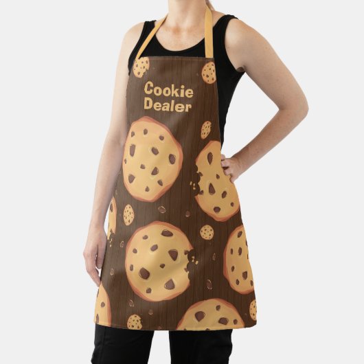 Tablier Chip de chocolat du revendeur de biscuits (Insitu)