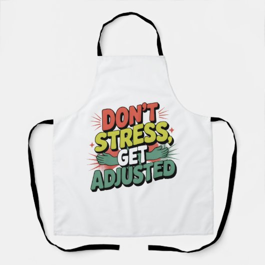 Tablier Chiropractic Stress Relief Back Adjustment Gift (Recto)