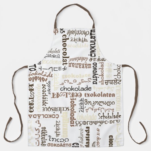 Tablier Chocolat (Recto)