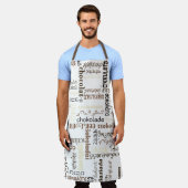 Tablier Chocolat (Porté)