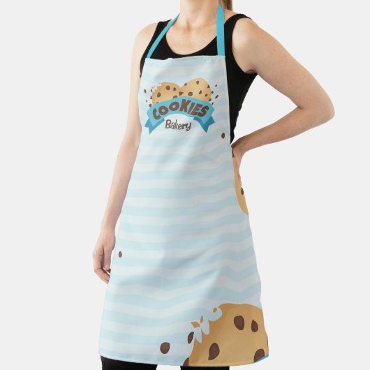 Tablier Chocolat Chip Cookies Bakery Kitchen Apron (Insitu)