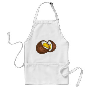 Tablier Chocolat Crème Oeuf Pâques Panier Candy