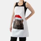 Tablier Chocolat Lab Chemise Labrador Retriever Chien Chri (Insitu)