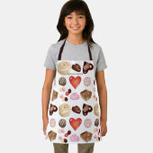 Tablier Chocolat personnalisé Candy Heart Kids (Insitu)