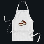 Tablier Chocolat Whoopie Pie PA Hollandais Dessert Foodie<br><div class="desc">Apron créé à partir d'une illustration marqueuse originale, apron dispose d'une délicieuse tarte au chocolat whoopie avec crème à la vanille. Un classique culinaire hollandais de Pennsylvanie ! De nombreuses illustrations supplémentaires sont également disponibles dans cette boutique. Ne vois-tu pas ce que tu cherches ? Vous avez besoin d'aide pour...</div>