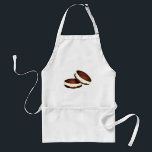 Tablier Chocolat Whoopie Pie PA Hollandais Dessert Foodie<br><div class="desc">Apron créé à partir d'une illustration marqueuse originale, apron dispose d'une délicieuse tarte au chocolat whoopie avec crème à la vanille. Un classique culinaire hollandais de Pennsylvanie ! De nombreuses illustrations supplémentaires sont également disponibles dans cette boutique. Ne vois-tu pas ce que tu cherches ? Vous avez besoin d'aide pour...</div>