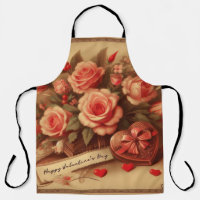 Chocolats et fleurs de la Saint-Valentin vintage