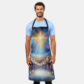 Tablier Choeur céleste sous l'étoile de Bethléem (Porté)