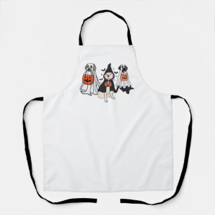 Tablier Chogne d'Halloween Trick ou Treat