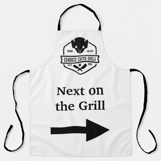Tablier Choice Coupes Deli Predator Apron (Recto)