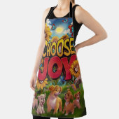 Tablier Choisir la joie : Jouer des chiots Apron (Insitu)