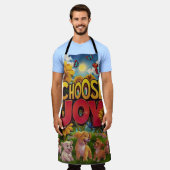 Tablier Choisir la joie : Jouer des chiots Apron (Porté)
