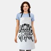 Tablier Choisissez votre arme (Porté)