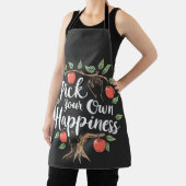 Tablier Choisissez votre propre bonheur Pomme saison de cu (Insitu)