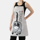 Tablier Chonky rayé japonais Tabby Chat (Insitu)