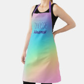 Tablier "Choose Kindness" Pastel Rainbow dégradent (Insitu)