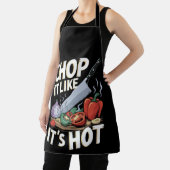 Tablier Chop It Like It’s Hot - Drôle Cuisine Design (Insitu)