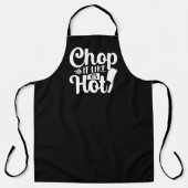 Tablier Chop it Like it's Hot Funny Cute (Recto)