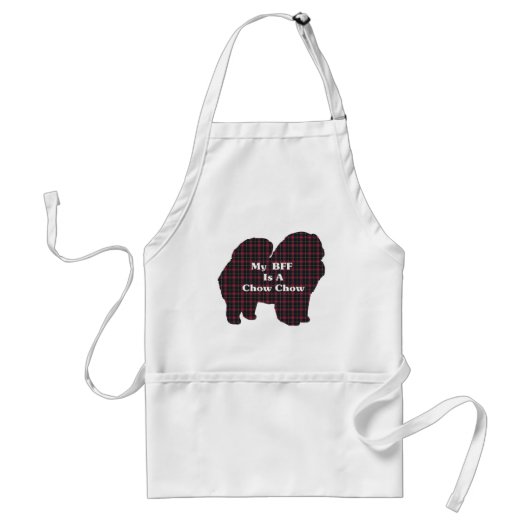 Tablier Chow Chow BFF Cadeaux (Devant)