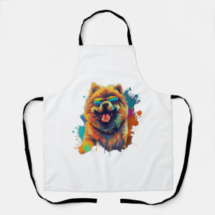 Tablier Chow Chow Chien Chien chinois race pour un Chow Ch