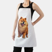 Tablier Chow Chow Chien Chien chinois race pour un Chow Ch (Insitu)