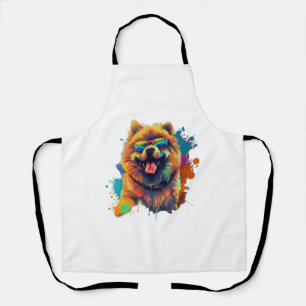 Tablier Chow Chow Chien Chien chinois race pour un Chow Ch