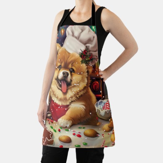 Tablier Chow Chow Holiday Baking : Festive Noël (Insitu)