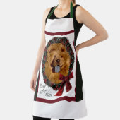 Tablier Chow Chow Noël (Insitu)