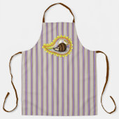 Tablier Chrissy le Hérisson sur toute la surface d'impress (Recto)