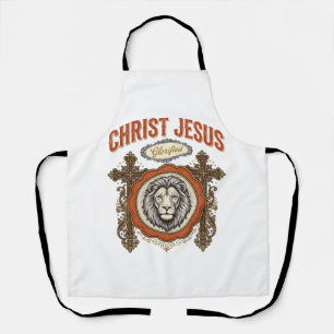 Tablier Christ Jésus Lion Vintage Foi