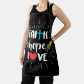 Tablier Christian Apron - Foi Hope Love (Insitu)