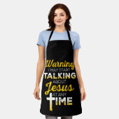 Tablier Christian Apron - Je Pourrais Commencer À Parler D (Porté)