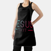 Tablier Christian Apron - Jésus le répare (Insitu)