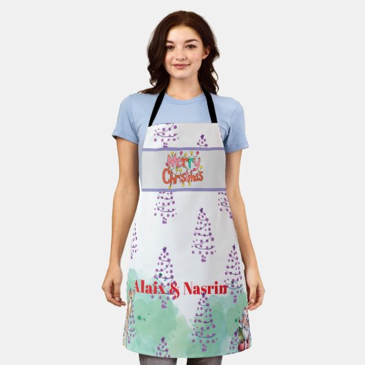 Tablier Christmas  (Porté)