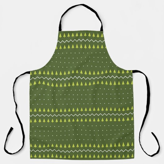 Tablier Christmas All-Over Print Apron (Recto)