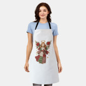 Tablier Christmas Angel with Golden Stars (Porté)