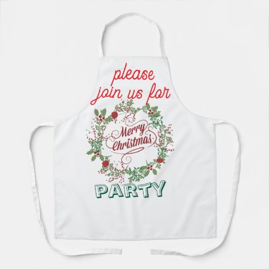 Tablier christmas apron (Recto)