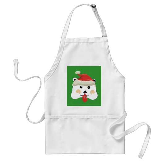 Tablier Christmas Bear (Devant)