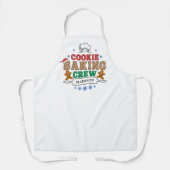 Tablier Christmas Cookie Baking Team Funny Holiday (Recto)
