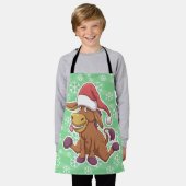 Tablier Christmas Donkey (Porté)