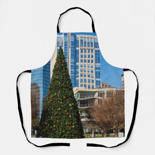 Tablier Christmas Downtown Dallas Apron (Recto)