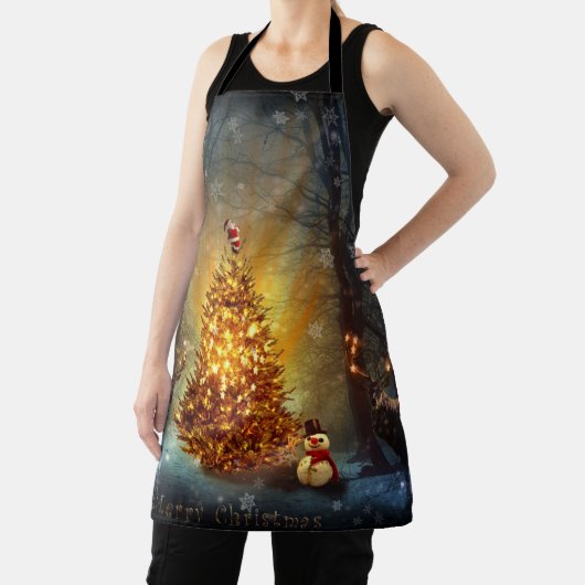 Tablier Christmas Forest. (Insitu)