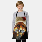 Tablier Christmas fox (Porté)