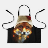 Tablier Christmas fox (Recto)