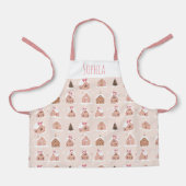 Tablier Christmas Girl Apron Baking & Cooking Christmas (Recto)