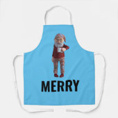TABLIER CHRISTMAS GNOME ELF MERRY APRON (Recto)
