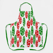 Tablier Christmas Holey Ovals (Recto)