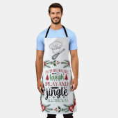 Tablier Christmas Humor  (Porté)