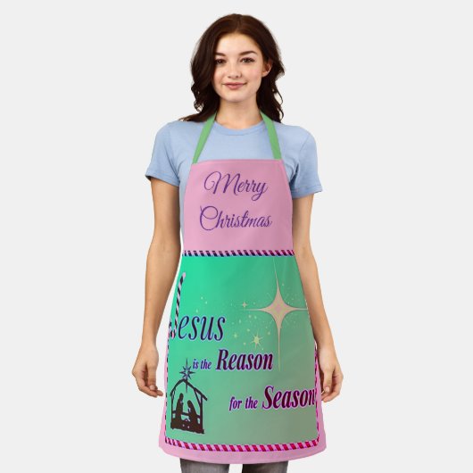 Tablier Christmas Jesus Apron (Porté)